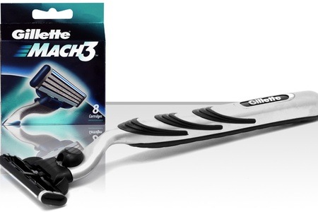 Groupon - Gillette Mach 3 scheermes met 4 mesjes óf 8, 16, 24 of 32 mesjes (gratis bezorgd) Groupon - Gillette Mach 3 scheermes met 4 mesjes óf 8, 16, 24 of 32 mesjes (gratis bezorgd)