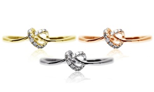Groupon - Gouden Ringen Met 0,10 Kt. Diamanten Groupon - Gouden Ringen Met 0,10 Kt. Diamanten