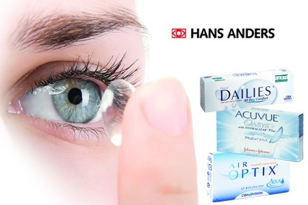 Groupon - Gratis Waardebon Van € 10 Te Besteden Aan Contactlenzen In De Hans Anders Webshop