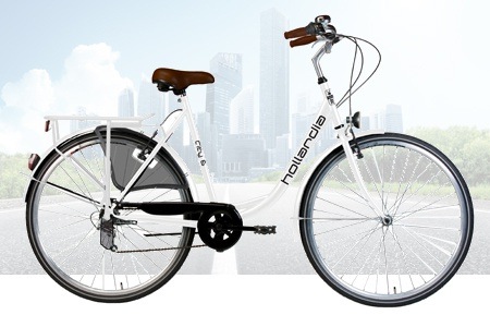 Groupon - Hollandia stadsfiets, dames- of herenmodel en met of zonder versnellingen (vanaf € 149)