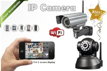 Groupon - Hou Je Huis Overal In De Gaten: 1, 2 Of 4 Draadloze Internetcamera’s Voor Binnen Of Buiten Met Pan-tiltfunctie, Inclusief Verzendkosten (Vanaf € 69) Groupon - Hou Je Huis Overal In De Gaten: 1, 2 Of 4 Draadloze Internetcamera’s Voor Binnen Of Buiten Met Pan-tiltfunctie, Inclusief Verzendkosten (Vanaf € 69)
