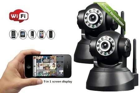Groupon - Houd Je Huis Overal Vandaan In De Gaten: Draadloze Internetcamera’s Met Pan-tiltfunctie, Incl. Verzendkosten (Vanaf € 69) Groupon - Houd Je Huis Overal Vandaan In De Gaten: Draadloze Internetcamera’s Met Pan-tiltfunctie, Incl. Verzendkosten (Vanaf € 69)