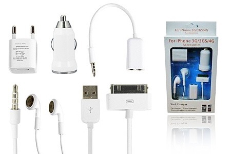 Groupon - In-1 Oplaadsets Voor Iphones En Ipods (Vanaf € 18)