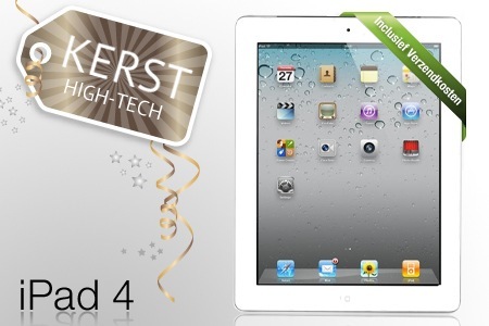 Groupon - Ipad 4 Met 16 Gb Of 32 Gb In Het Zwart Of Wit (Vanaf € 459)