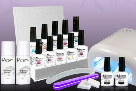 Groupon - Kameleon Gel lak manicureset