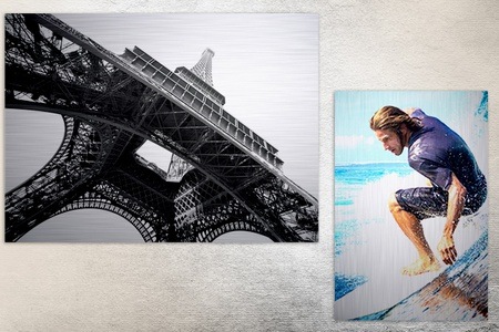 Groupon - Laat je favoriete foto groot afdrukken op aluminium door Print Things