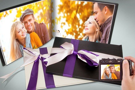Groupon - Lederen fotoboek A4 landschap Groupon - Lederen fotoboek A4 landschap