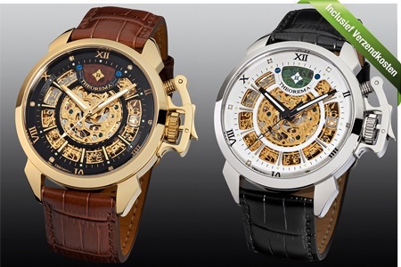 Groupon - Luxe Theorema Horloge Met Diamanten, In Verschillende Kleuren Voor € 229, Incl. Verzendkosten (Waarde € 899) Groupon - Luxe Theorema Horloge Met Diamanten, In Verschillende Kleuren Voor € 229, Incl. Verzendkosten (Waarde € 899)