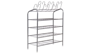 Groupon - Metalen Schoenenrek Groupon - Metalen Schoenenrek