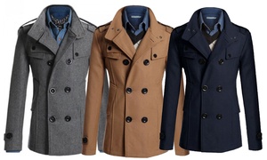 Groupon - Milan Trenchcoat Voor Mannen