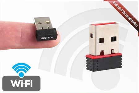Groupon - Mini Usb Draadloze Netwerk Adapter, Incl. Verzendkosten (Vanaf € 14)