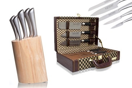 Groupon - Muller Cuisine 6-, 9- of 32-delige messensets met gratis bezorging (€ 49,99) Groupon - Muller Cuisine 6-, 9- of 32-delige messensets met gratis bezorging (€ 49,99)