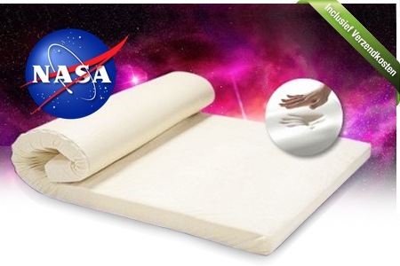 Groupon - Nasa Memory Foam Topdekmatras Van Mediq Europe Met Diverse
Afmetingen Voor Een Ultieme Nachtrust, Inclusief Verzendkosten (Vanaf € 69)