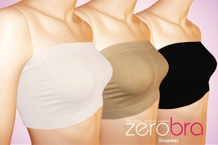 Groupon - Onzichtbare Ondersteuning Met 3 Of 6 Strapless Bh’s In Een Maat Naar Keuze, Inclusief 10 Zelfklevende Bh-strips En Verzendkosten (Vanaf € 24)