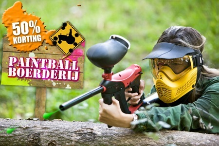 Groupon - Paintball Boerderij; 3 Uur Paintballen En Schietbaan Voor 2! Groupon - Paintball Boerderij; 3 Uur Paintballen En Schietbaan Voor 2!