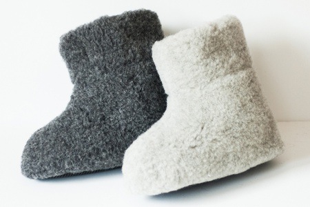 Groupon - Pantoffels van Merino wol