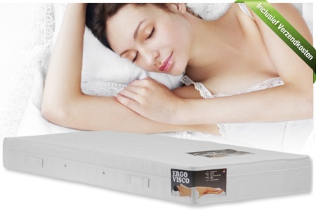 Groupon - Pocketveringmatras Met Traagschuim En Koudschuim, In Diverse Lengte- En Breedte Maten, Met Of Zonder Lattenbodem (Vanaf € 189) Groupon - Pocketveringmatras Met Traagschuim En Koudschuim, In Diverse Lengte- En Breedte Maten, Met Of Zonder Lattenbodem (Vanaf € 189)