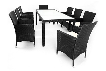 Groupon - Poly rotan tuinset Groupon - Poly rotan tuinset