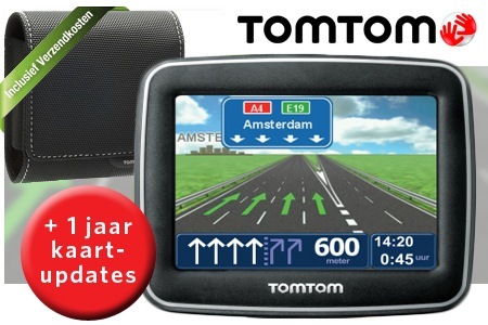 Groupon - Raak Nooit Meer De Weg Kwijt Met Een Tomtom Xxl Iqr Refurbished Met Of Zonder Designtasje, 1 Jaar Kaartupdates – Inclusief Verzendkosten (Vanaf € 99)