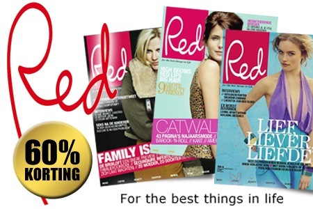Groupon - Red; 5 Nummers Van Het Magazine Red! Groupon - Red; 5 Nummers Van Het Magazine Red!