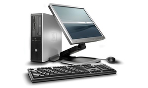 Groupon - Refurbished Hp Dc7900 Pc En Hp-Scherm