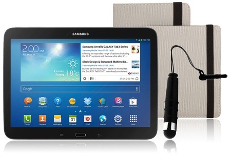 Groupon - Samsung Galaxy Tab3 10.1 Wifi P5210, naar keuze met beschermhoes (gratis bezorgd)