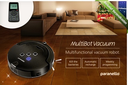 Groupon - Schoon Interieur: € 155 Voor Een Paranello Multibot, Een Hypermoderne, Multifunctionele Robotstofzuiger (Waarde € 449) Groupon - Schoon Interieur: € 155 Voor Een Paranello Multibot, Een Hypermoderne, Multifunctionele Robotstofzuiger (Waarde € 449)
