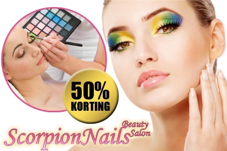 Groupon - Scorpionnails Beautysalon; Visagie Workshop! Groupon - Scorpionnails Beautysalon; Visagie Workshop!
