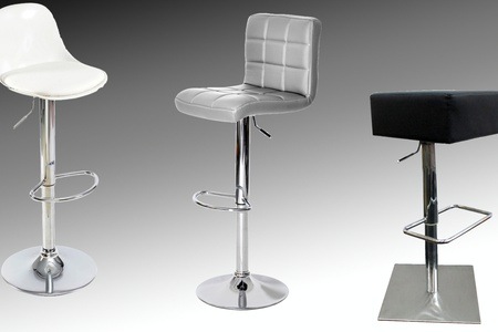 Groupon - Set van 2 design barkrukken