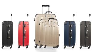 Groupon - Set Van 3 Bluestar Abs Koffers Groupon - Set Van 3 Bluestar Abs Koffers