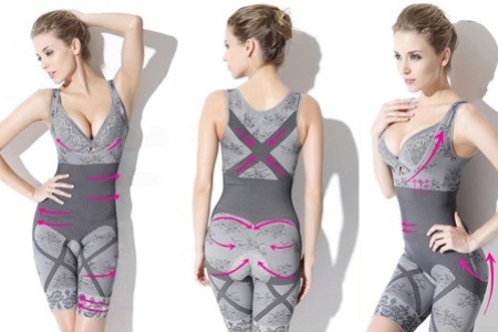 Groupon - Slimming Suits Gemaakt Van Bamboo Charcoal, Incl. Verzendkosten (Vanaf € 24,95)