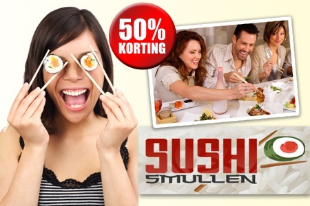 Groupon - Sushismullen.nl; Zelf Sushi Maken En Eten! Groupon - Sushismullen.nl; Zelf Sushi Maken En Eten!