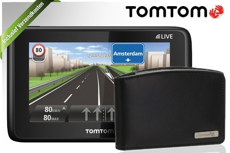 Groupon - Tomtom Go Live 1000 Europe Refurbished*, 45 Landen En Naar Keuze Leren Tasje En 1 Jaar Kaart-updates (Vanaf € 149, Incl. Verzending)