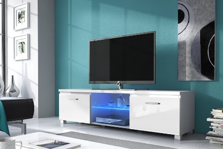 Groupon - TV-meubel met LED-verlichting