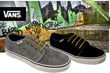 Groupon - Vans Vulcanized In Zwart Of Grijs Voor € 49,95 Incl. Verzending (Waarde € 74,95)