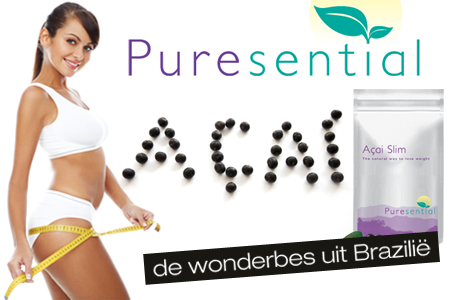 Groupon - Verbeter Je Vetverbranding En Je Stofwisseling En Val Af Met De Natuurlijke Ondersteuning Van De Krachtige Wonderbes Uit De Amazone, Met De Açai Slim Afslankkuur Van Puresential!