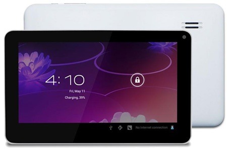 Groupon - Witte of zwarte 9'' Android-tablet met 8 GB-geheugen, met of zonder hoes (€ 99,95)