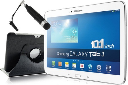 Groupon - Witte Samsung Galaxy Tab 3