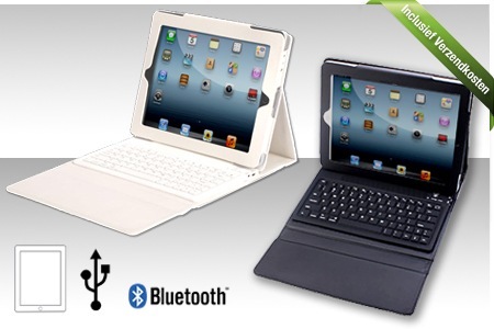 Groupon - Zwart Of Witte Ipad Beschermhoes Met Geïntegreerd Toetsenbord (Vanaf € 29,95) Groupon - Zwart Of Witte Ipad Beschermhoes Met Geïntegreerd Toetsenbord (Vanaf € 29,95)