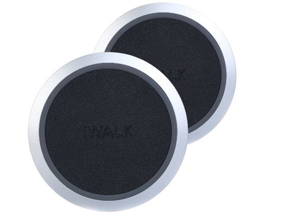 iBood - 2x iWalk Draadloze Lader | Qi | Zwart iBood - 2x iWalk Draadloze Lader | Qi | Zwart