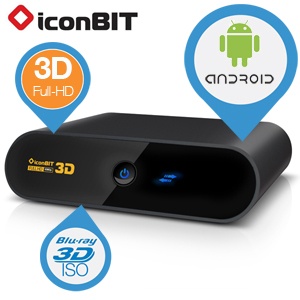 iBood - 3d mediaplayer met usb 3.0, gigabit lan en hdmi 1.4; de Iconbit 73D!