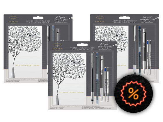 iBood - 3x Parker Schrijfset iBood - 3x Parker Schrijfset