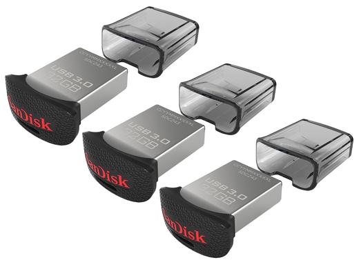 iBood - 3x Sandisk USB3.0 Flash Drives 32GB iBood - 3x Sandisk USB3.0 Flash Drives 32GB