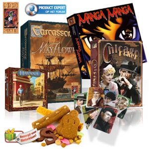 iBood - 4 gezellige spellen voor pakjesavond: Havana, Carcasonne:MayFlower, Manga Manga en Chicago Poker! iBood - 4 gezellige spellen voor pakjesavond: Havana, Carcasonne:MayFlower, Manga Manga en Chicago Poker!