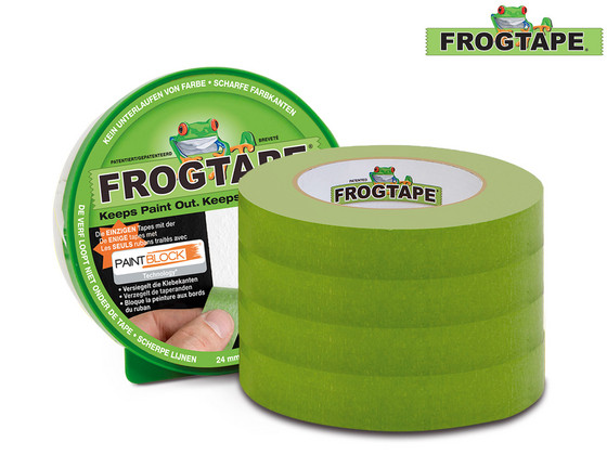 iBood - 4 Rollen FrogTape (24 mm) iBood - 4 Rollen FrogTape (24 mm)