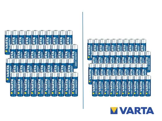 iBood - 40x Varta High Energy batterijen (AA of AAA)