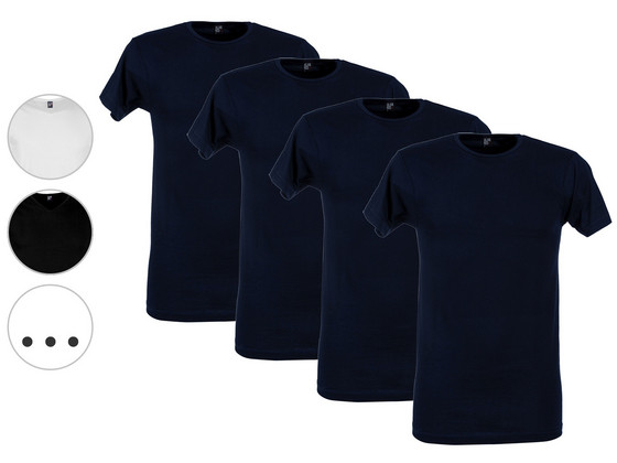 iBood - 4x Alan Red Basic T-Shirt