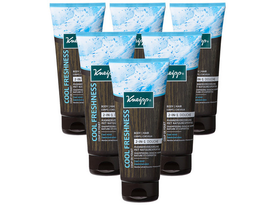 iBood - 6x Cool Freshness Men Douche | 200 ml iBood - 6x Cool Freshness Men Douche | 200 ml