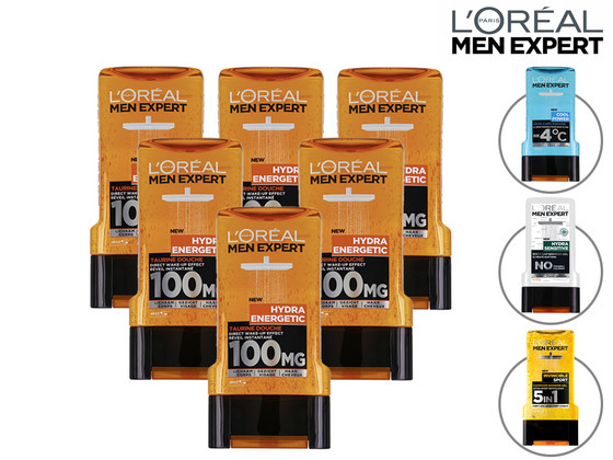 iBood - 6x L'Oréal Men Expert Douchegel iBood - 6x L'Oréal Men Expert Douchegel