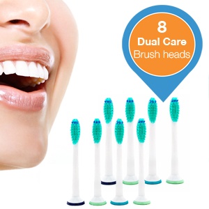 iBood - 8 opzetborstels voor Sonicare tandenborstels iBood - 8 opzetborstels voor Sonicare tandenborstels